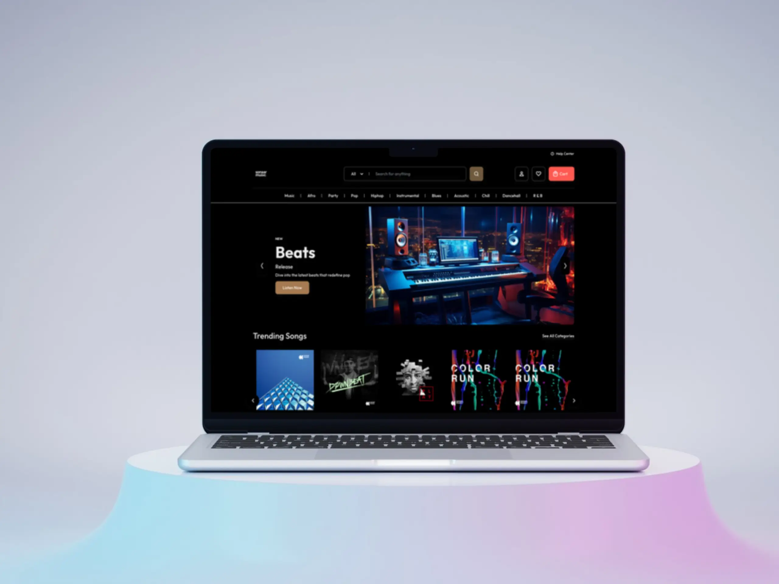 High converting website design